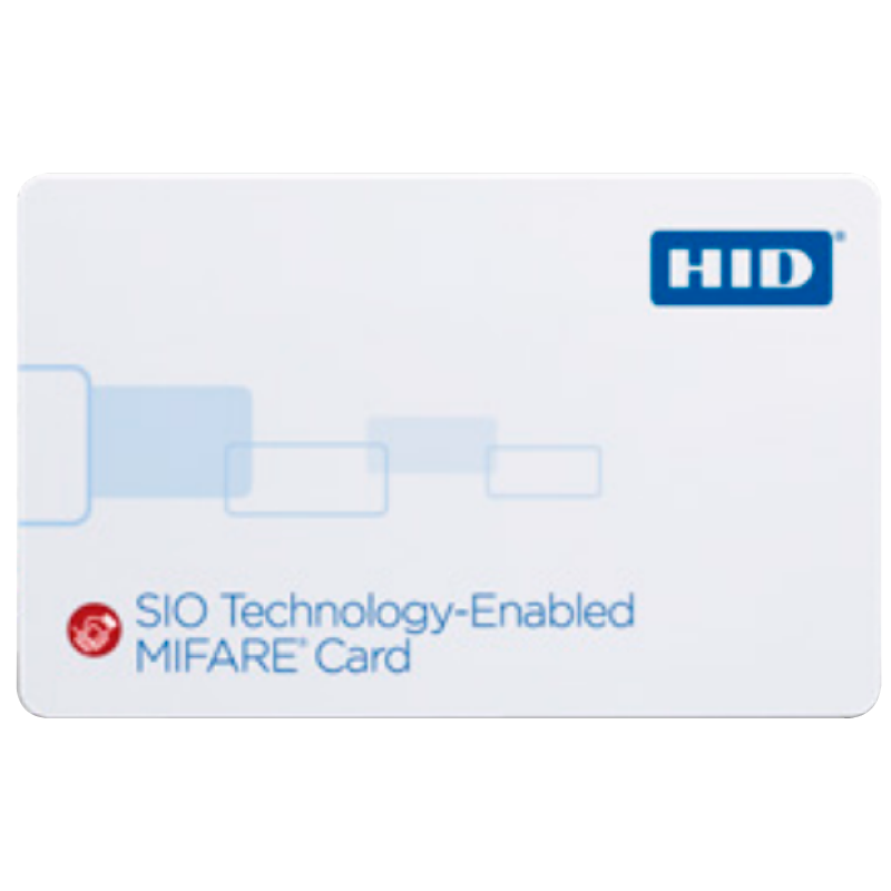 Tarjeta HID® SIO™ MIFARE™ 1K Multilaminada Compuesta//HID® SIO™ MIFARE™ 1K Composite Card