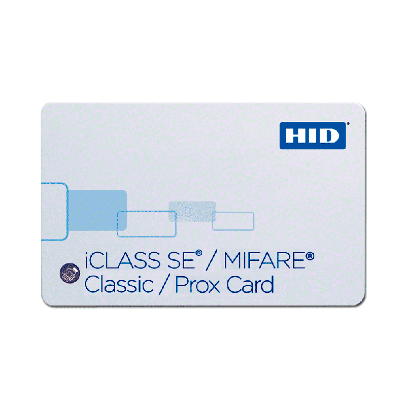 Tarjeta HID® iCLASS™ SE™ 2k + MIFARE™ 1K + Prox//HID® iCLASS™ SE™ 2k + MIFARE™ 1K + Prox Card