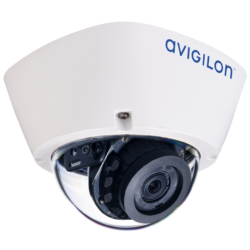 Minidomo IP AVIGILON™ H5A de 4MPx 3.3-9mm con IR//AVIGILON™ H5A with 4MPx 3.3-9mm + IR IP Mini Dome