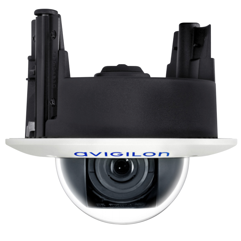 Minidomo IP AVIGILON™ H5A de 4MPx 3.3-9mm con IR (Para Empotrar en Techo)//AVIGILON™ H5A with 4MPx 3.3-9mm + IR IP Mini Dome (In-Ceiling)