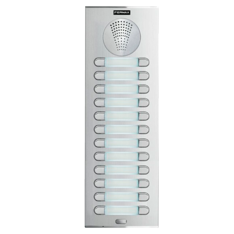 Placa Audio Kit FERMAX® CITY™ 4+N 24/L//FERMAX® CITY™ 4+N 24/L Audio Kit Entry Panel
