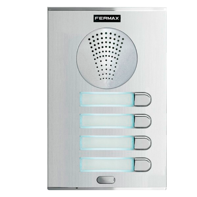 Placa Audio Kit FERMAX® CITY™ 4+N 4/L//FERMAX® CITY™ 4+N 4/L Audio Kit Entry Panel