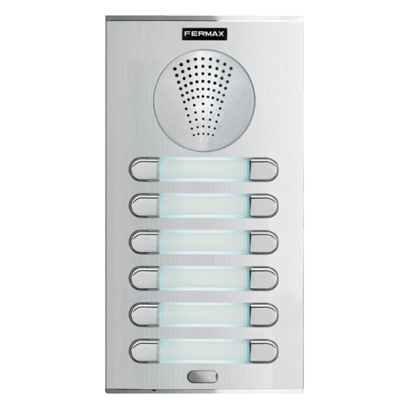 Placa Audio Kit FERMAX® CITY™ 4+N 12/L//FERMAX® CITY™ 4+N 12/L Audio Kit Entry Panel
