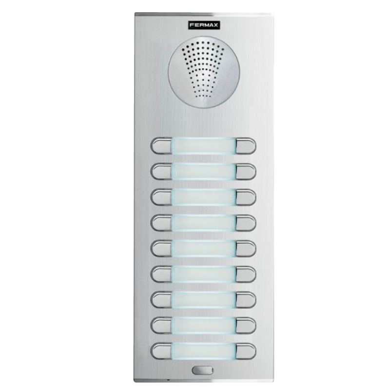 Placa Audio Kit FERMAX® CITY™ 4+N 18/L//FERMAX® CITY™ 4+N 18/L Audio Kit Entry Panel