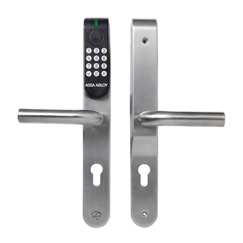 Cerradura ON-LINE ASSA ABLOY® APERIO™ E100 de Interior con Teclado//ON-LINE ASSA ABLOY® APERIO™ E100 Indoor Escutcheon with Keyboard