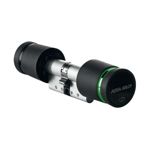 Cilindro ON-LINE APERIO™ C100 (Sólo Entrada) de Goma con Ambos Lados Desmontables//ON-LINE ASSA ABLOY® APERIO™ C100 Removable Cylinder (Input)