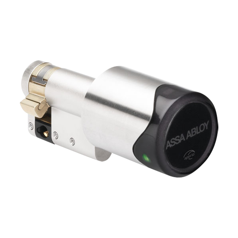 Cilindro ON-LINE APERIO™ C100 (Sólo Entrada) Metálico y Desmontable (30-30)//ON-LINE ASSA ABLOY® APERIO™ C100 Removable Half Metal Cylinder (Input) - 30-30