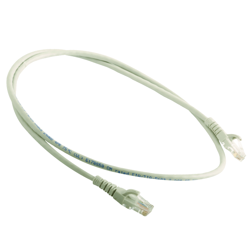 Latiguillo Cat6 UTP Gris LSZH - 1 m//UTP Cat6 LSZH Gray Patch Cord - 1 m