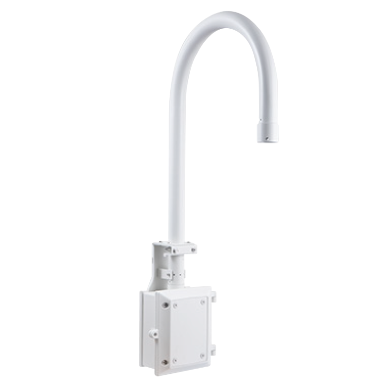 Cuello de Cisne GEOVISION™ GV-Mount208-2 con Cajeado//GEOVISION™ GV-Mount208-2 Swan Neck Mount Bracket