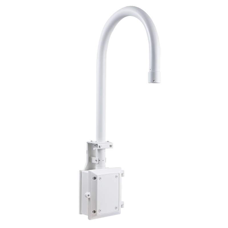 Cuello de Cisne GEOVISION™ GV-Mount 208-3 con Cajeado//GEOVISION™ GV-Mount 208-3 Swan Neck Mount Bracket
