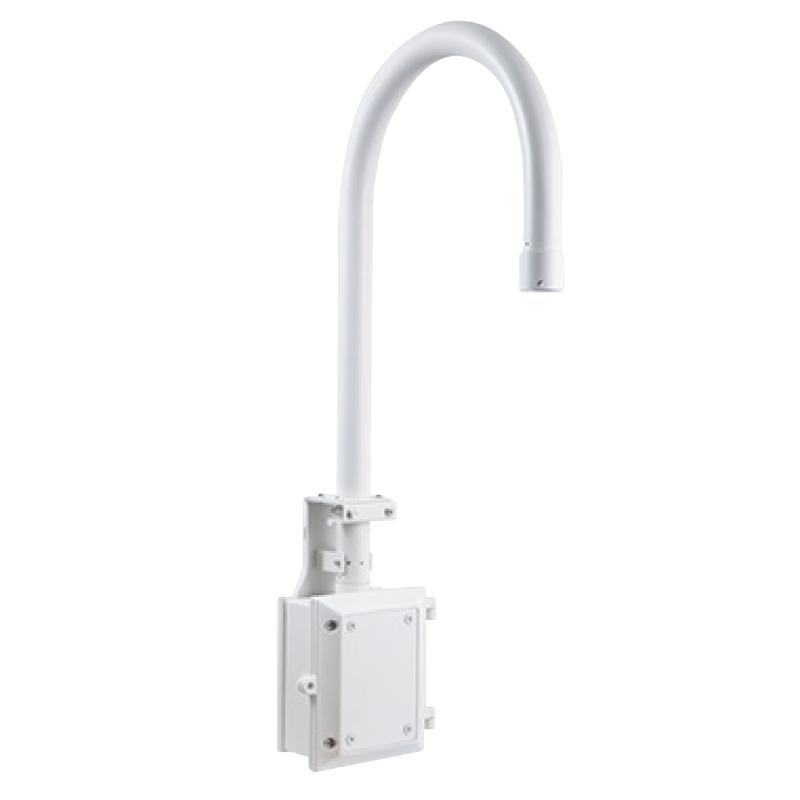 Cuello de Cisne GEOVISION™ GV-Mount 208-4 con Cajeado//GEOVISION™ GV-Mount 208-4 Swan Neck Mount Bracket