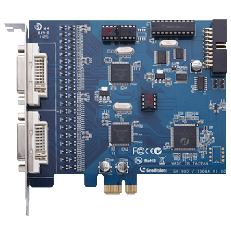 Tarjeta GEOVISION™ GV900A(240/200) para 32 Canales//GEOVISION™ GV900A(240/200) Card for 32 Channels