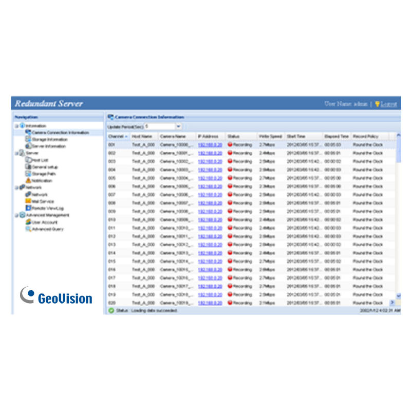Licencia GEOVISION™ GV-Redundant Server//GEOVISION™ GV-Redundant Server License