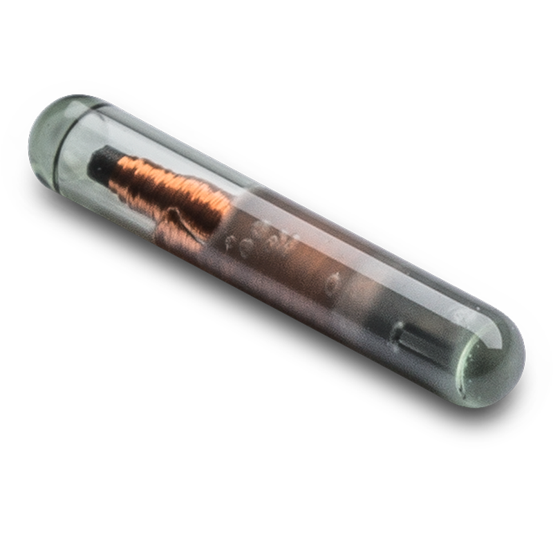Transpondedor HID® Glass Tag Mini Custom - LF//HID® Glass Tag LF Mini Custom