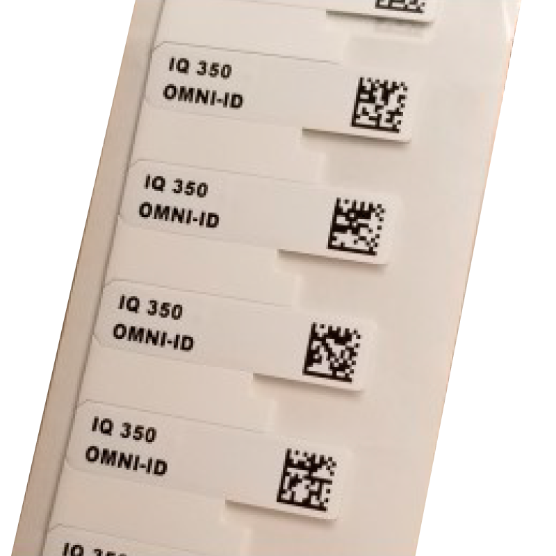 Adhesivo HID® Label Tag IQ350 OM (50 x 12.5 mm) - UHF M730 EU (ETSI)//HID® Label Tag IQ350 OM Sticker (50 x 12.5 mm) - UHF M730 EU (ETSI)