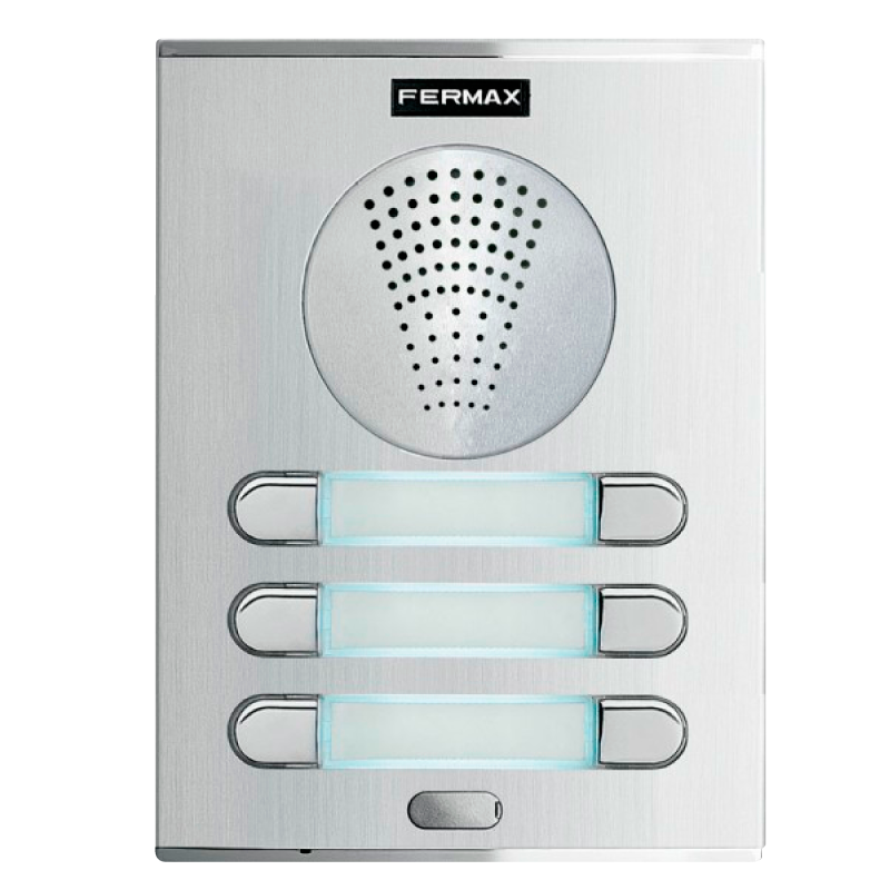 Placa FERMAX® CITY™ S3 AP203 4+N (Audio) - 6 Pulsadores//FERMAX® CITY™ S3 AP203 4+N Entry Panel (Audio) - 6 Buttons