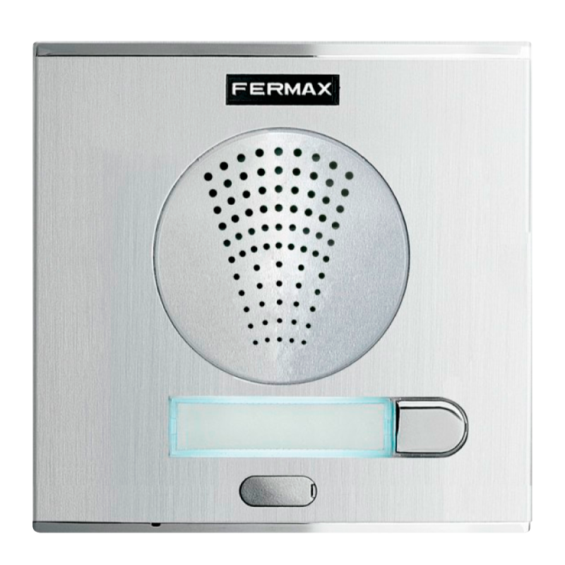 Placa FERMAX® CITY™ S1 AP101 4+N (Audio) - 1 Pulsador//FERMAX® CITY™ S1 AP101 4+N Entry Panel (Audio) - 1 Push Button