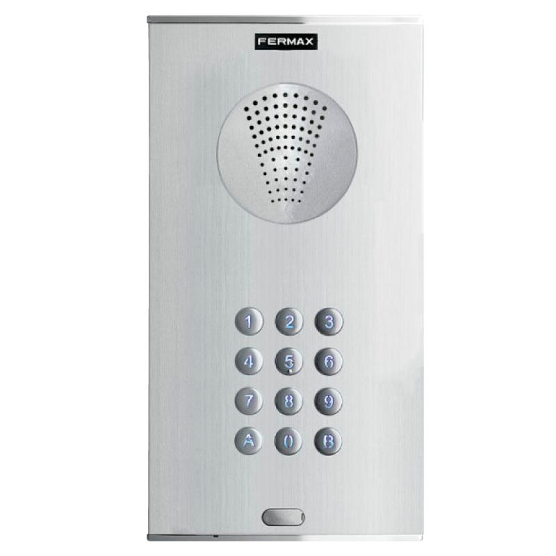 Placa FERMAX® CITY™ VDS™ Direct (Audio) - Teclado//FERMAX® CITY™ VDS™ Direct Entry Panel (Audio) - Keypad