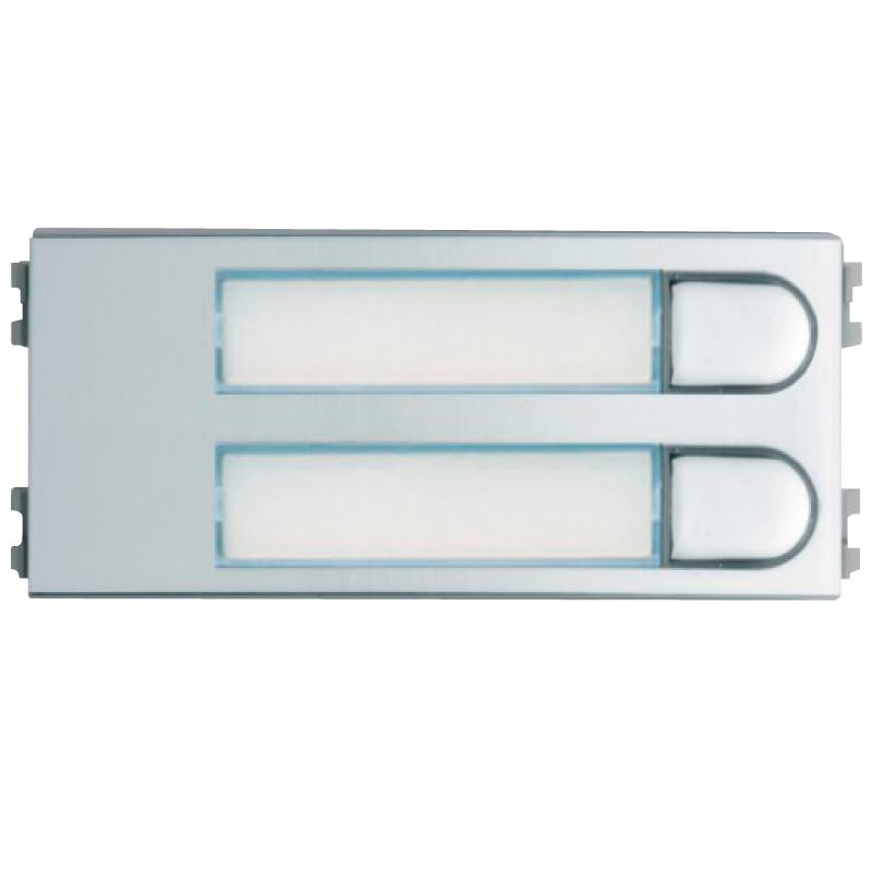 Módulo de 2 Pulsadores FERMAX® SKYLINE™ 102 V DUOX/BUS2/VDS//FERMAX® SKYLINE™ 102 V DUOX/BUS2/VDS 2-Button Module