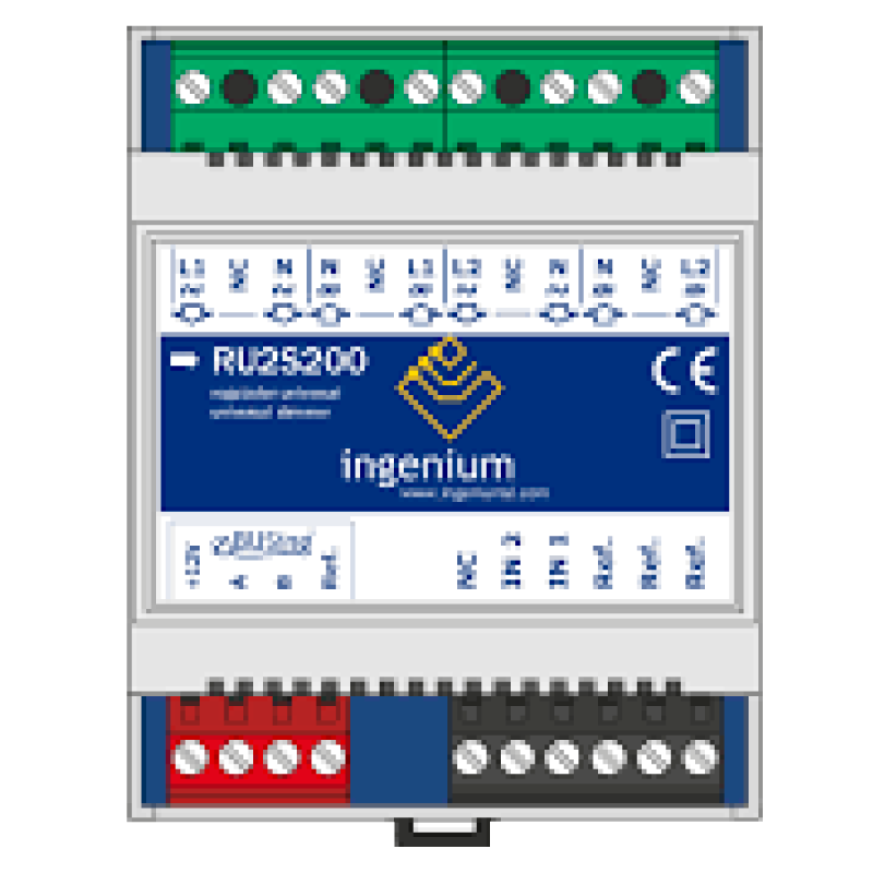 Regulador Universal FERMAX® Ingenium™ RU2S200 de 2 Canales - 200W//FERMAX® Ingenium™ RU2S200 2-Channel Universal Regulator - 200W