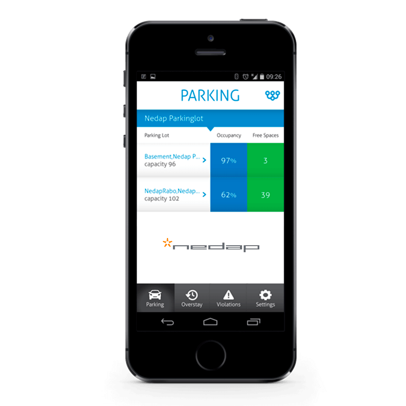 App de Lincencia de Aparcamiento NEDAP® SENSIT™ (Cuota Inicial)//NEDAP® SENSIT™ Parking License App (Start Up Cost)