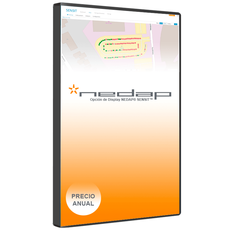Opción de Display NEDAP® SENSIT™ (Precio Anual)//NEDAP® SENSIT™ Display Option (Yearly Fee)