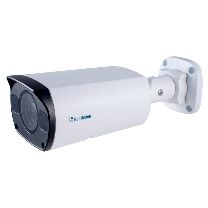 Cámara Bullet IP GEOVISION™ GV-ABL8712 de 8MPx 4.3x con IR//GEOVISION™ GV-ABL8712 8MPx 4.3x IP Bullet Camera with IR