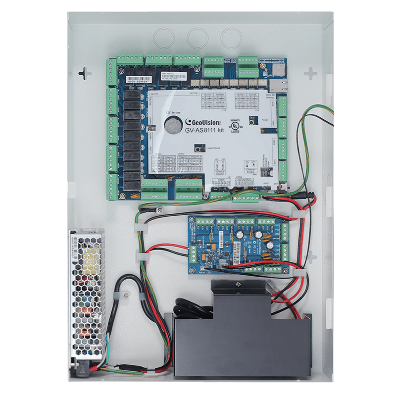 Kit de Control GEOVISION™ GV-AS8111//GEOVISION™ GV-AS8111 Controller Kit