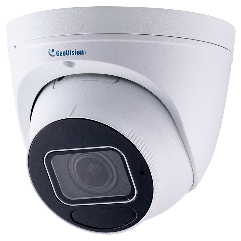 Minidomo IP GEOVISION™ GV-EBD4813 de 4MPx 5x 2.7-13.5mm Motorizado con IR 40m (+Audio)//GEOVISION™ GV-EBD4813 de 4MPx 5x 2.7-13.5mm Motorized IP Mini Dome with IR 40m (+Audio)