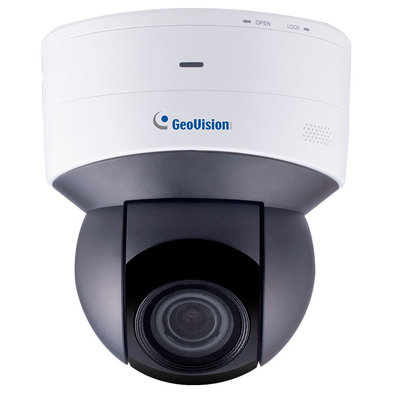 Domo IP GEOVISION™ GV-PTZ5810-IR de 5MPx 5x 2.7-13.5mm Motorizado con IR 30m//GEOVISION™ GV-PTZ5810-IR with 5MPx 5x 2.7-13.5mm Motorized + IR 30m IP PTZ Dome