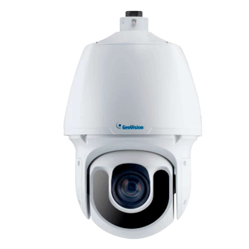 Domo IP GEOVISION™ GV-SD2722-IR de 2MPx 22x con IR 200m//GEOVISION™ GV-SD2722-IR 2MPx 22x with IR 200m IP PTZ Dome