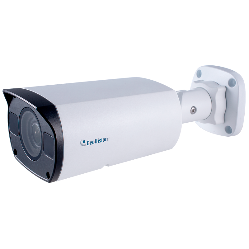 Cámara Bullet IP GEOVISION™ GV-TBL4710 de 4MPx 4.3x 2.8-12mm Motorizada con IR 30m (+Audio)//GV-TBL4710 de 4MPx 4.3x 2.8-12mm Motor-Driven with IR Bullet IP Camera