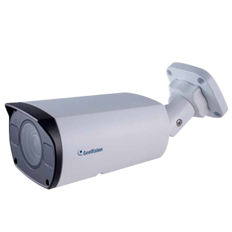 Cámara Bullet IP GEOVISION™ GV-TBL4810 de 4MPx 5x 2.7-13.5mm Motorizada con IR 50m (+Audio y Alarma)//GEOVISION™ GV-TBL4810 4MPx 5x 2.7-13.5mm Motorized IP Bullet Camera with IR 50m (+Audio & Alarm)