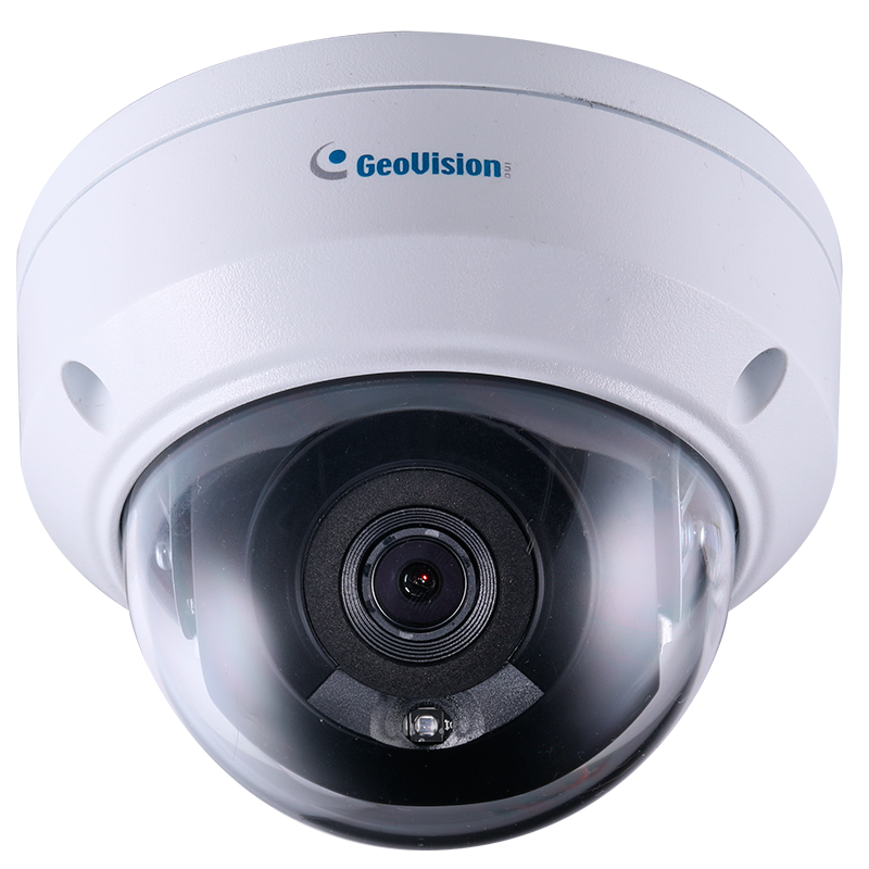 Minidomo IP GEOVISION™ GV-TDR4700 de 4MPx 2.8mm con IR 30m//GEOVISION™ GV-TDR4700 with 4MPx 2.8mm and IR 30m IP Mini Dome