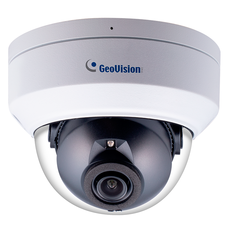 Minidomo IP GEOVISION™ GV-TDR8805 de 8MPx 2.8mm con IR 30m (+Audio)//GEOVISION™ GV-TDR8805 with 8MPx 2.8mm Motorized + IR 30m IP Mini Dome (+Audio)
