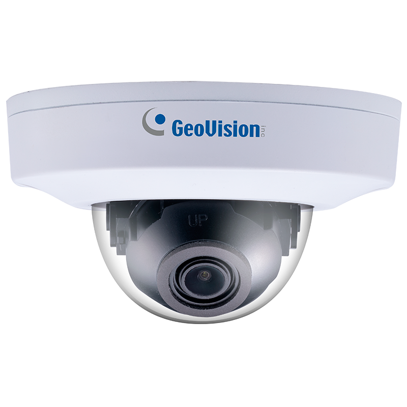 Minidomo IP GEOVISION™ GV-TFD4700 de 4MPx 2.8mm (+Audio y Alarma)//GEOVISION™ GV-TFD4700 4MPx 2.8mm IP Mini Dome (+Audio & Alarm)