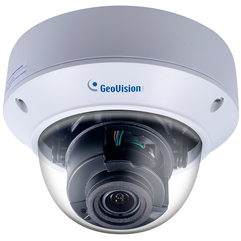 Minidomo IP GEOVISION™ GV-TVD4710 de 4MPx 4.3x 2.8-12mm Motorizada con IR 30m//GEOVISION™ GV-TVD4710 4MPx 4.3x 2.8-12mm Motor-Driven with IR 30m IP Mini Dome