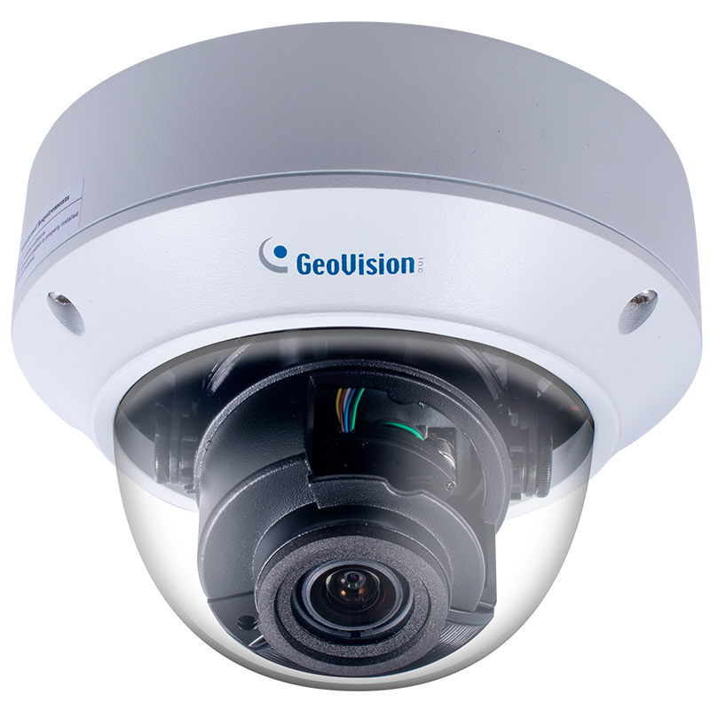 Minidomo IP GEOVISION™ GV-TVD8710 de 8MPx 4.3x 2.8-12mm Motorizada con IR 30m//GEOVISION™ GV-TVD8710 8MPx 4.3x 2.8-12mm Motorized with IR 30m IP Mini Dome