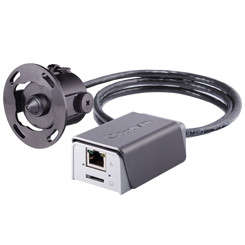 Minidomo IP Pin/Oculta GEOVISION™ GV-UNP2500 de 2MPx 3.7mm//GEOVISION™ GV-UNP2500 with 2MPx 3.7mm IP Pin Hole Camera