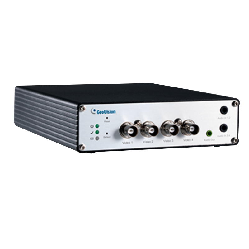 Codificador IP GEOVISION™ GV-VS2401 de 4 Canales//GEOVISION™ GV-VS2401 4 Channel IP Encoder