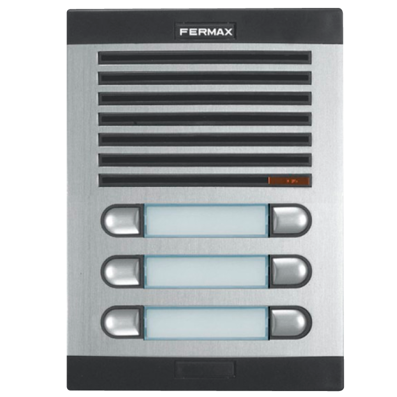 Placa de Audio FERMAX® CITY™ Classic 3 AP 203 (4+N) - 6 Pulsadores//FERMAX® CITY™ Classic 3 AP 203 Audio Entry Panel (4+N) - 6 Buttons