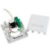 Roseta 3M™ para 4 SC + 1 RJ45 (No Incluidos)//3M™ Rosette for 4 SC + 1 RJ45 (Not Included)