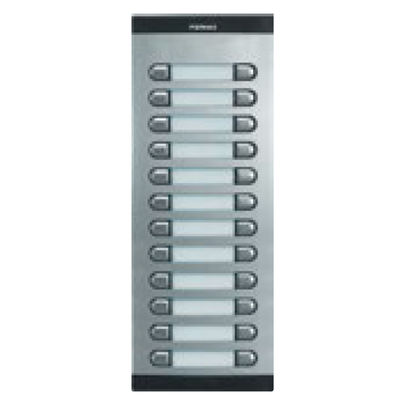Placa de Botonera FERMAX® CITY™ Classic 7 P 212 (4+N) - 24 Pulsadores//FERMAX® CITY™ Classic 7 P 212 Keypad Entry Panel (4+N) - 24 Push Buttons