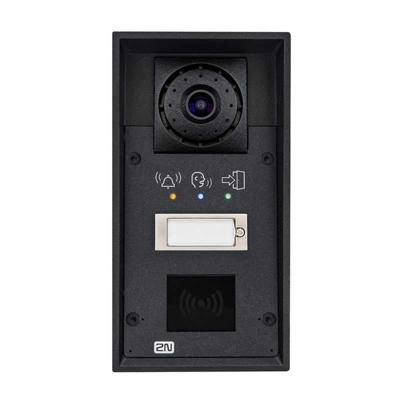Video-Interfono 2N® Helios IP Force™ 1 Botón con Pictogramas//1 Button 2N® Helios IP Force™ Audio Station with Pics.