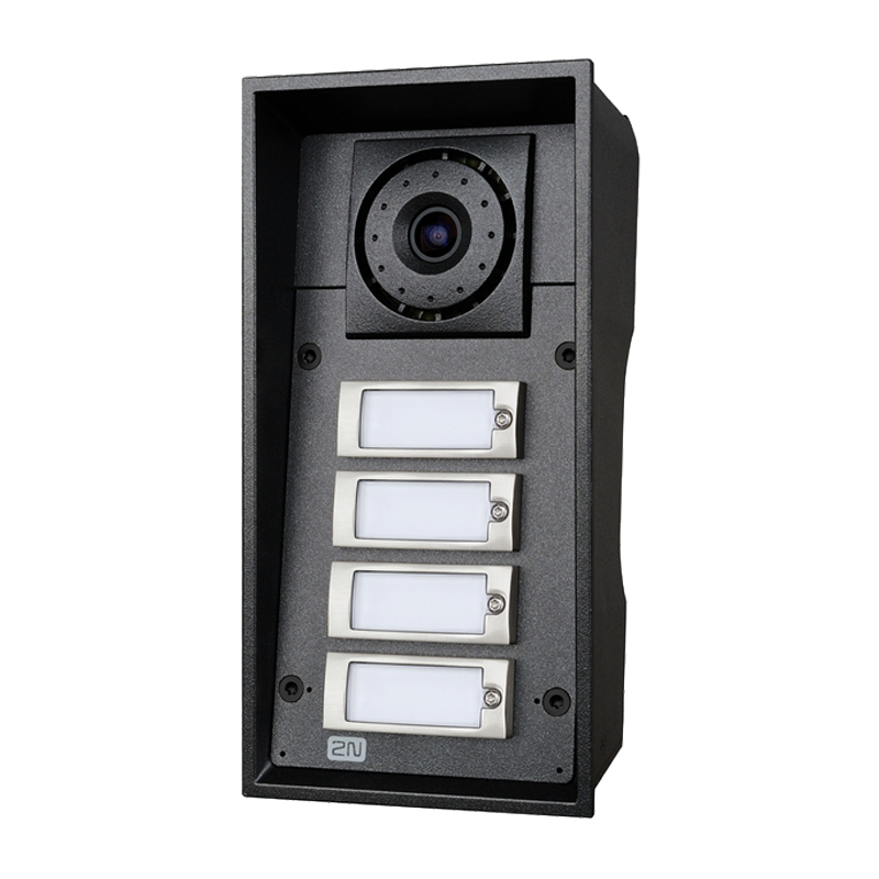 Video-Interfono 2N® Helios IP Force™  4 Botones//4 Buttons 2N® Helios IP Force™ Video-Audio Station
