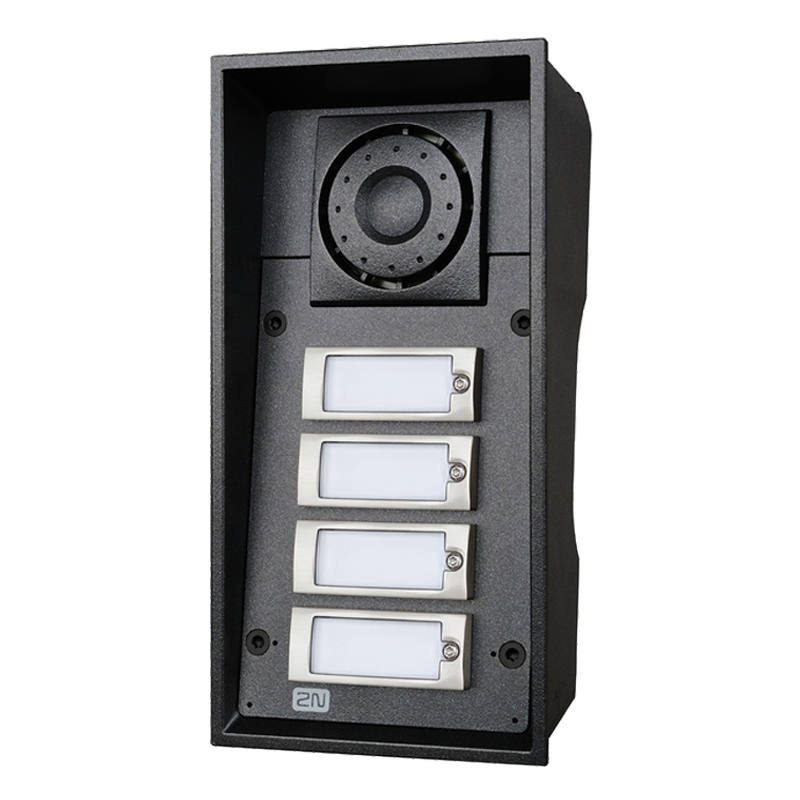 Interfono 2N® Helios IP Force™ 4 Botones//4 Buttons 2N® Helios IP Force™ Audio Station
