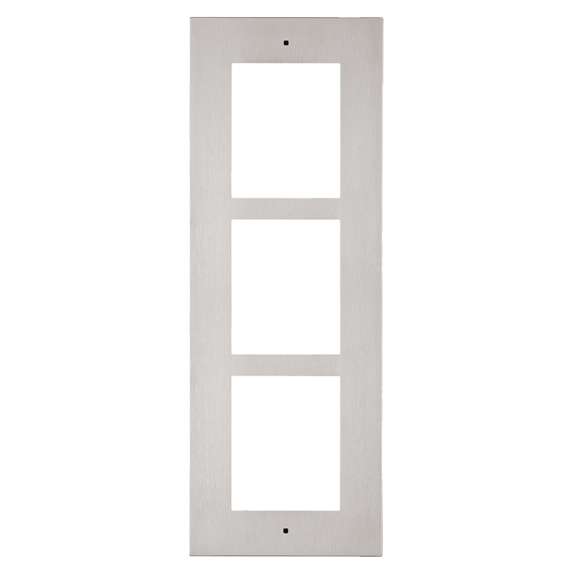 Marco de Instalación Empotrada para Caja 2N® de 3 Módulos//2N® Helios IP Verso™ 3 Modules Flush Mount Front Frame