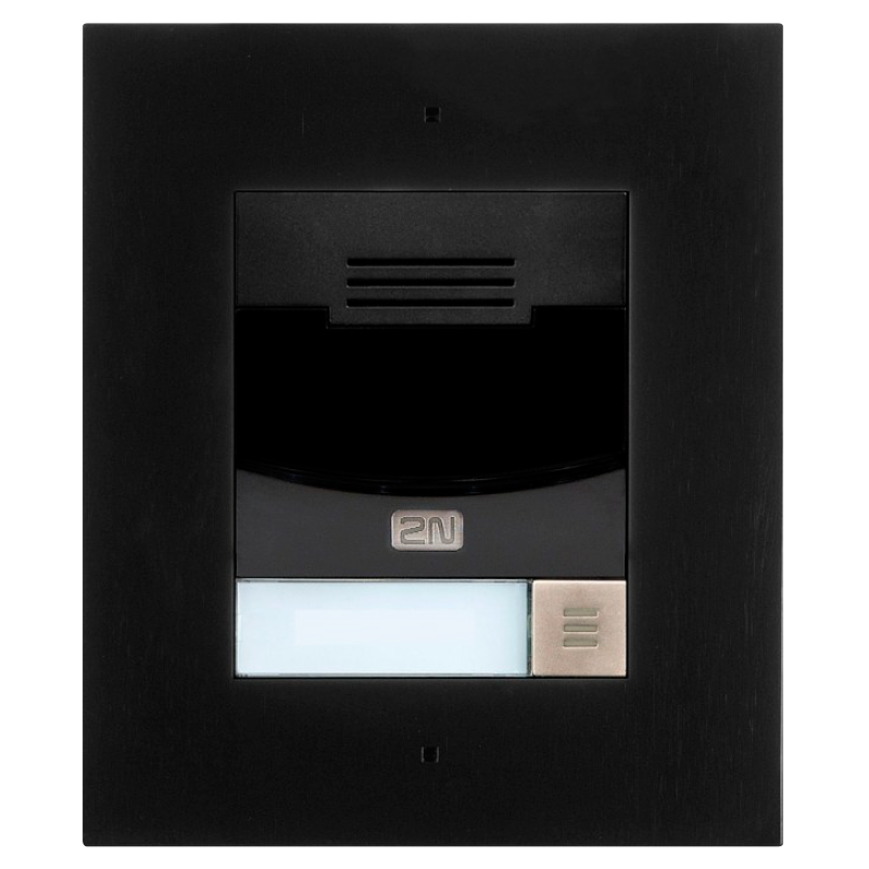 Video-Portero 2N® IP SOLO™ - Negro (Encastrar)//2N® IP SOLO ™ Video Doorphone - Black (Fush)