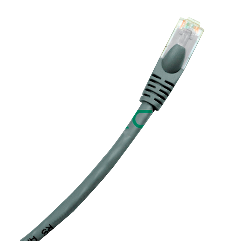 Cable de Parcheo OPTRONICS™ Categoría 6 U/UTP Blade LSZH Sin Blindaje 10m - Gris//OPTRONICS™ Category 6 Patch Lead U/UTP Unshielded LSZH Blade Booted 10m - Grey