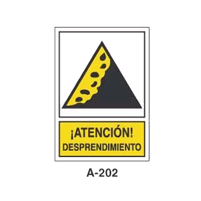 Placa de Aviso de Peligro Tipo 1 (Lámina - Clase A)//Warning & Danger Signboard Type 1 (Plastic Sheet - Class A)
